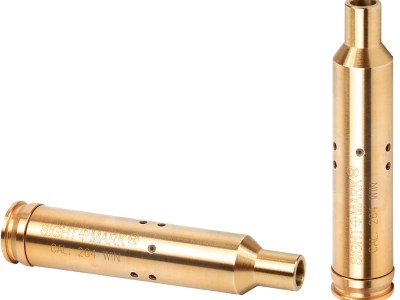 Sightmark SM39004 Boresight  Red Laser for .7mm, .264, .338 Cal Brass Includes Battery Pack & Carrying Case