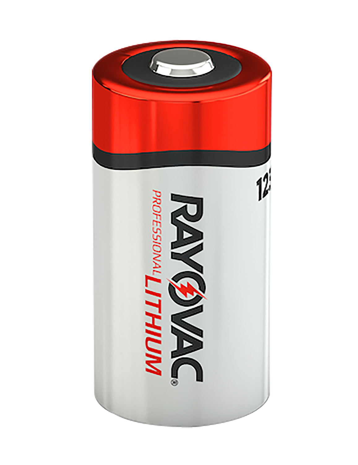 Rayovac RL123A2 123A Lithium  Silver/Red 3 Volts 1,500 mAh (2) Single Pack