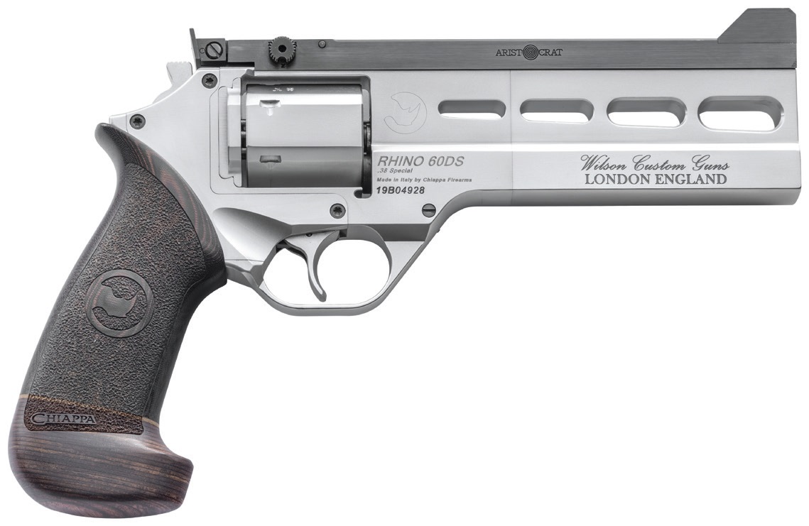 CHIAPPA FIREARMS RHINO 60DS MATCH 38SPC 6″ GRY