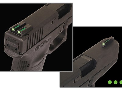 TruGlo TG131MPT TFO  Green/Tritium/Fiber Optic Front Sight-Yellow/Tritium/Fiber Optic Rear Sight Smith & Wesson M&P