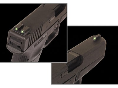 TruGlo TG231MP Tritium  Black | Green Tritium Front Sight Green Tritium Rear Sight