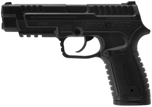 GAMO P-430 CO2 DUAL-AMMO AIR – PISTOL .177 CALIBER BB/PELLET