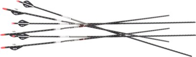 EASTON ARROW FMJ 5MM 400 – W/ 2″ BLAZER VANES 6-PACK