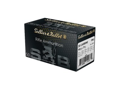Sellier & Bellot SB30A Rifle  30Carbine 110gr Full Metal Jacket 50 Per Box/20 Case