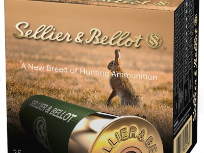 Sellier & Bellot SB12BSF Hunting  12Gauge 2.75″ 12Pellets 1 1/8oz 1Buck Shot 25 Box/10 Case