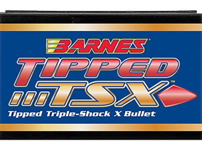 Barnes Bullets 30362 Tipped TSX  30Cal 110gr Flat Base 50/Box