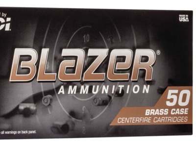 CCI 5220 Blazer Brass Handgun 40S&W 180gr Full Metal Jacket 50 Per Box/20 Case