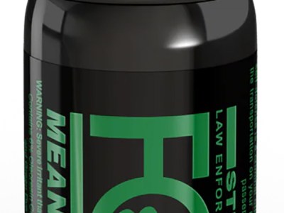 Fox Labs 156MGS Mean Green  Capsaicinoids 2 oz Black Spray Features Green Staining To ID Assaliant