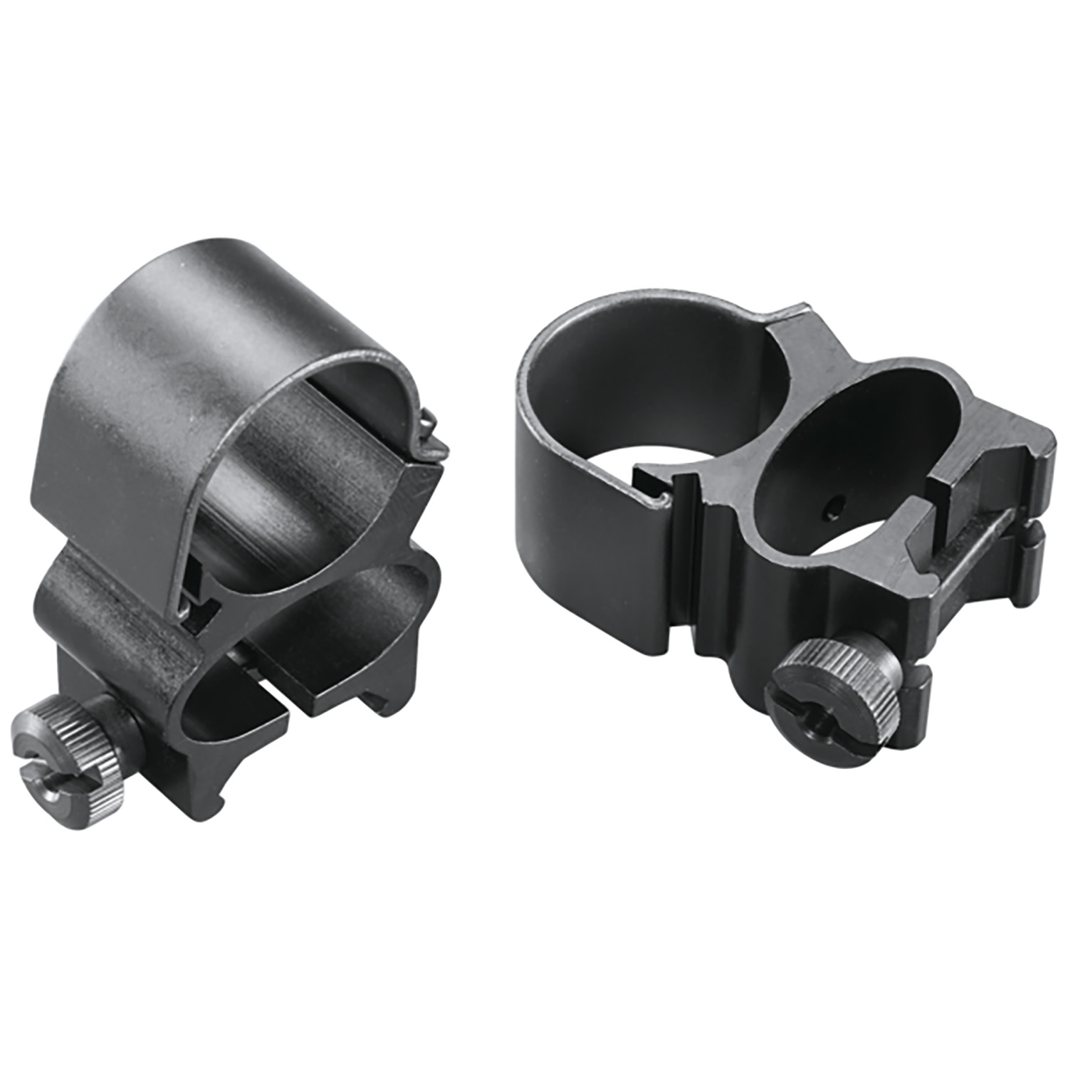 Weaver Mounts 49523 See-Thru Detachable  Matte Black 1″