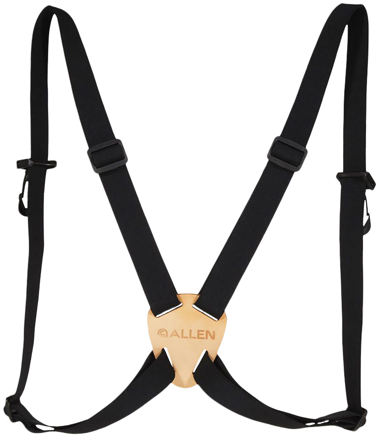 Allen 199 Deluxe Binocular Strap 1.25″ Adjustable Black Elastic