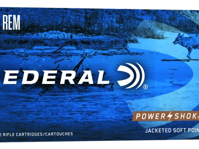 Federal 222A Power-Shok  222Rem 50gr Jacketed Soft Point 20 Per Box/10 Case