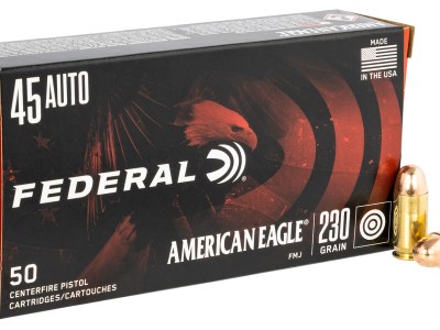 Federal AE45A American Eagle Handgun 45ACP 230gr Full Metal Jacket 50 Per Box/20 Case