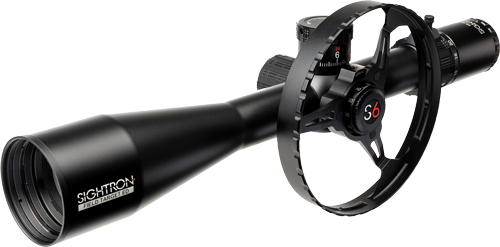 SIGHTRON SCOPE S6 10-60X56 ED – 34MM SIDE WHEEL ILLUM MOA-2FT