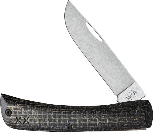 CASE KNIVES CROSSROADS SERIES – BLACK BURLAP LAM SOD BUSTER JR