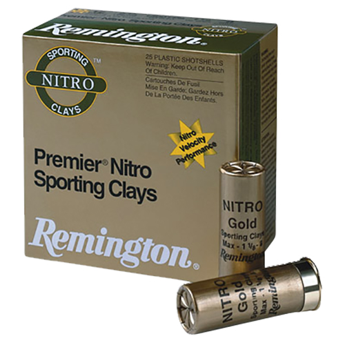 Remington Ammunition 28879 Premier Nitro Sporting Clay 410 Gauge 2.50″ 1/2 oz 8 Shot 25 Per Box/ 10 Cs