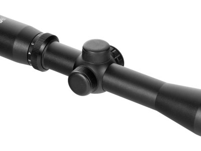 NcStar SEPB2732B Pistolero  2-7x 32mm Illuminated Red Plex Reticle 1″ Tube Black Anodized Aluminum