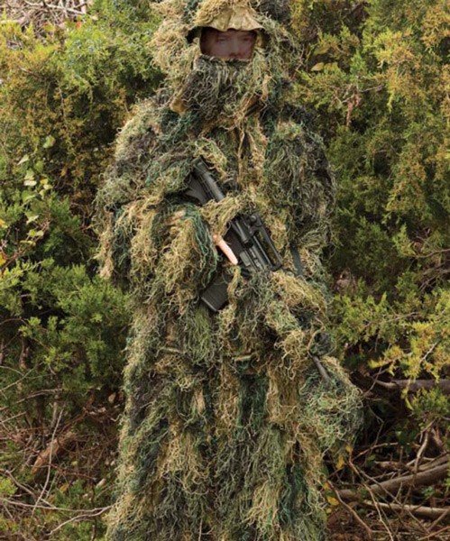 RED ROCK GHILLIE SUIT WOODLAND – 5 PIECE ADULT XL/XXL
