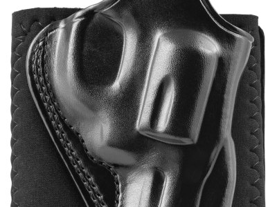 Galco AG160B Ankle Glove  Size Fits Ankles up to 13″ Black Leather Hook & Loop Fits S&W J Frame Fits Charter Arms Undercover Right Hand