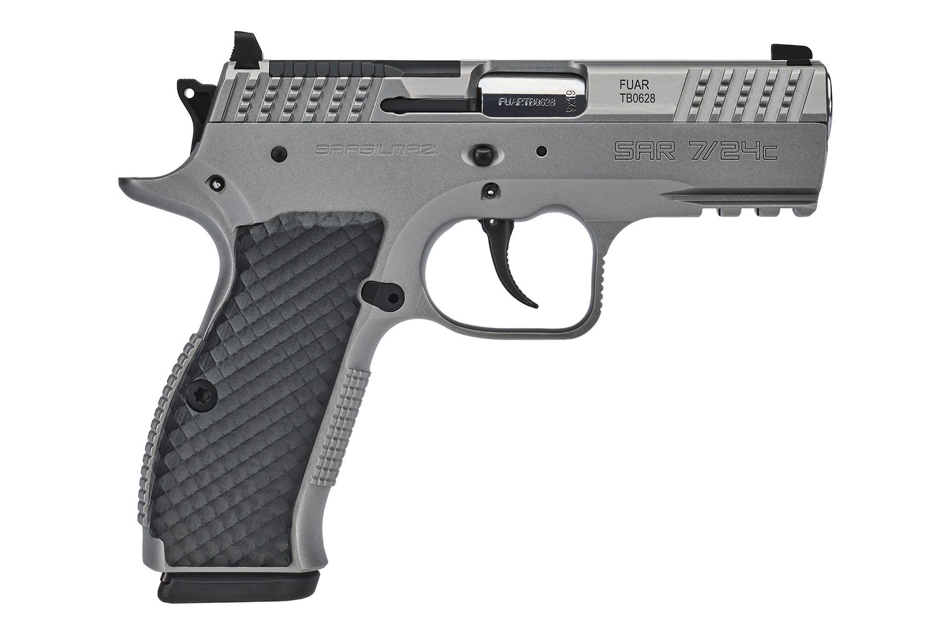 SAR FIREARMS 7/24 COMPACT 9MM SS 3.9″ 17+1