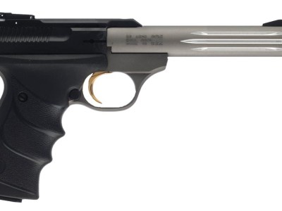 Browning 051461490 Buck Mark Lite *CA Compliant 22 LR 10+1 5.50″ Matte Gray Fluted Barrel, Serrated Steel Slide, Matte Gray Aluminum Frame & Black Ultragrip RX Grips