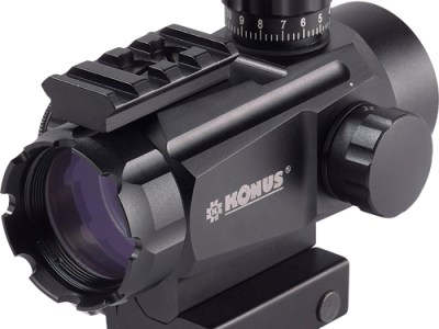 KONUS RED/GREEN DOT KONUSIGHT – 1X30 4-INTERCHANGEABLE RET