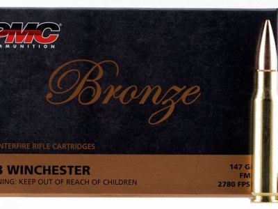 PMC 308B Bronze  308Win 147gr Full Metal Jacket Boat Tail 20 Per Box/25 Case