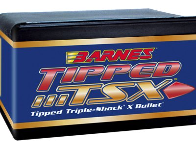 Barnes Bullets 30368 Tipped TSX  30Cal 165gr TTSX Boat Tail 50/Box