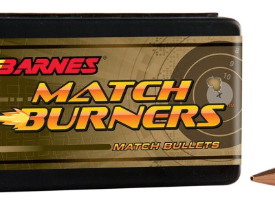 Barnes Bullets 30864 Match Burners  6mm 112gr Boat Tail Match 100/Box