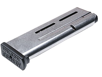 Wilson Combat 5009 ETM  10rd Detachable w/ Aluminum Floor Plate 9mm Luger Fits Wilson Combat 1911 Elite Tactical Stainless Steel