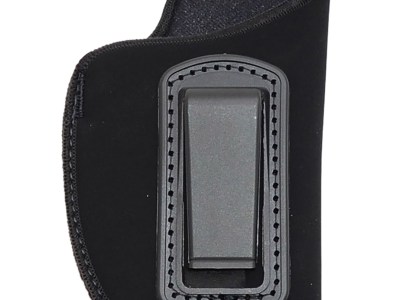 GrovTec US Inc GTHL14101R Inside The Pants  IWB Size 01 Black Suede Belt Clip Fits Med Semi-Auto 3-4″ Barrel Right Hand