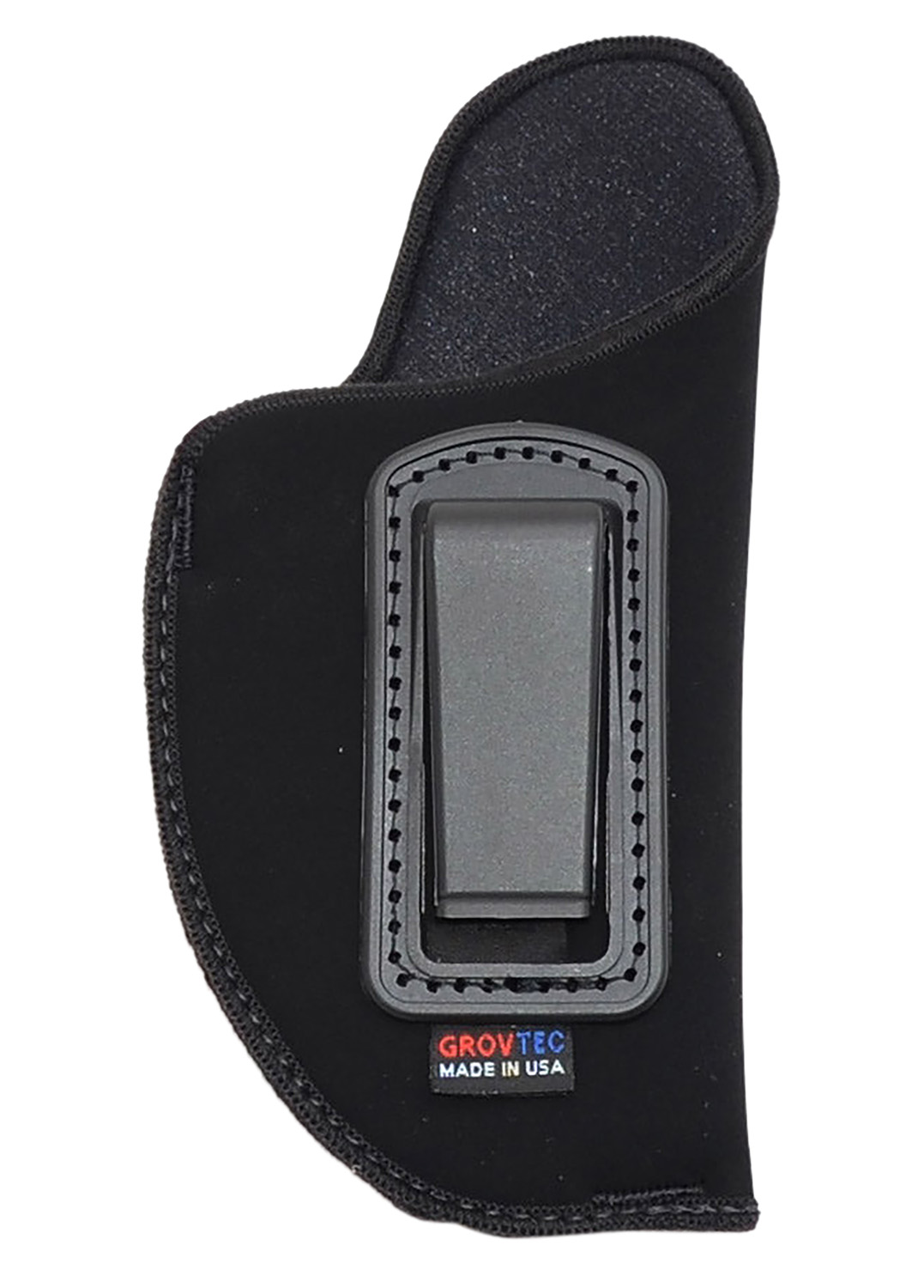 GrovTec US Inc GTHL14101R Inside The Pants  IWB Size 01 Black Suede Belt Clip Fits Med Semi-Auto 3-4″ Barrel Right Hand