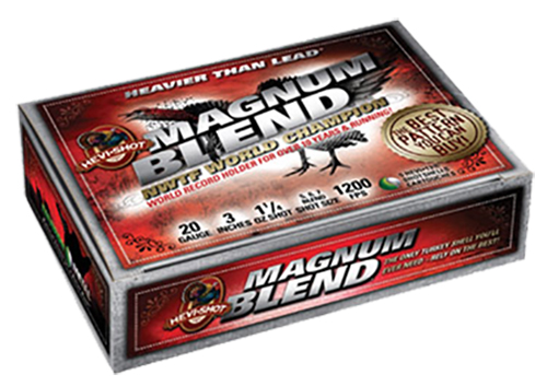 HEVI-Shot HS00567 Magnum Blend  20Gauge 3″ 1 1/4oz Tungsten 5/6/7Shot 5 Per Box/10 Case