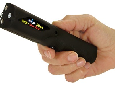 Zap ZAPSTK800FB Zap Stick Stun Gun Close Contact Black Plastic