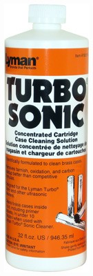 LYMAN TURBO SONIC CASE – CLEANING SOLUTION 32OZ BOTTLE