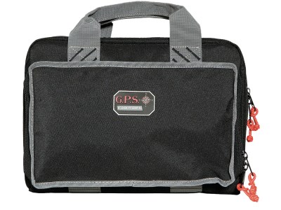 GPS Bags 1310PC Quad  Black Nylon Holds 4 Handguns