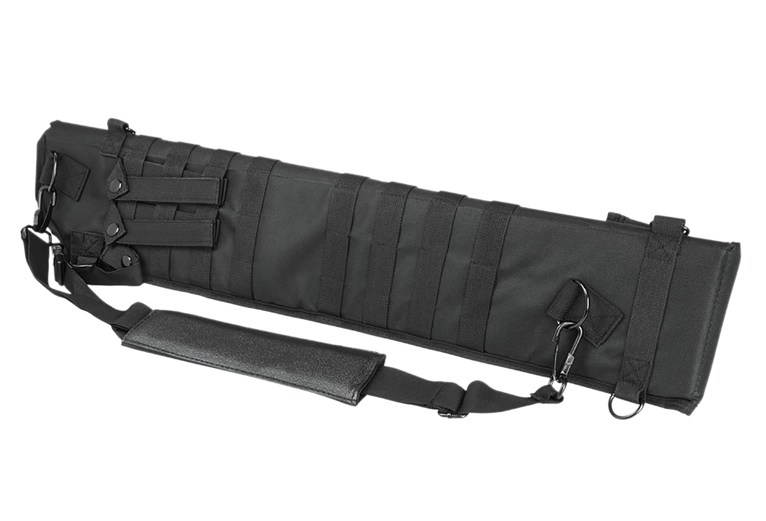 NcStar CVSCB2917B VISM Shotgun Scabbard Black 600D PVC 29″- 34.75″