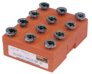 LYMAN X-SHELLHOLDER 12 PIECE – SET & STORAGE BOX