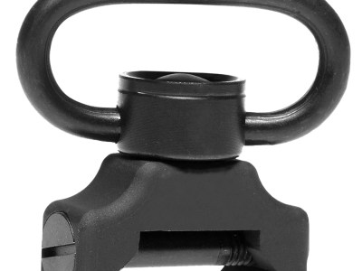 Troy Ind SMOUPBS00BT00 QD360 Mount With Swivel Push Button Black Steel