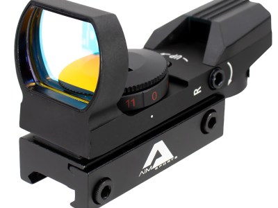 Aim Sports RT401 Reflex Sight Classic Edition Matte Black 1x34mm Red Multi Reticle