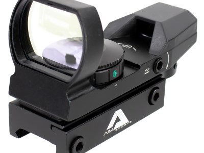 Aim Sports RT403 Reflex Sight Classic Edition Matte Black 1x34mm Red/Green Multi Reticle
