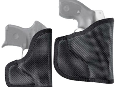 DeSantis Gunhide N38BJU7Z0 Nemesis  Pocket Black Rubberized Fabric Fits S&W Bodyguard 380 Right Hand