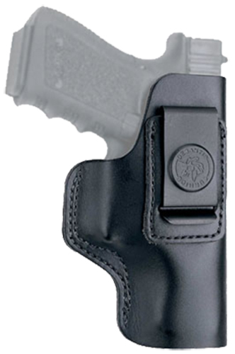 DeSantis Gunhide 031BA77Z0 Insider  IWB Black Leather Belt Clip Fits H&K P2000SK/Springfield XD/XD-E 3.30″ Barrel Right Hand