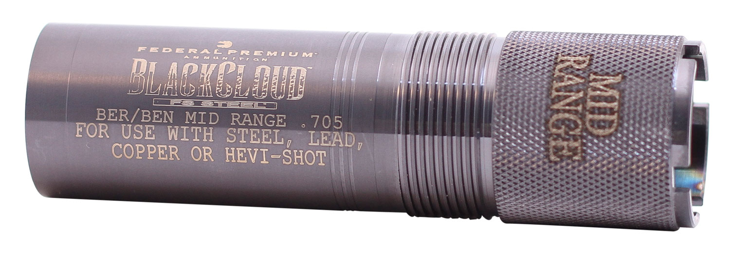 Carlson’s Choke Tubes 09002 Black Cloud Beretta/Benelli Mobil 12 Gauge Mid-Range Steel Titanium Coated