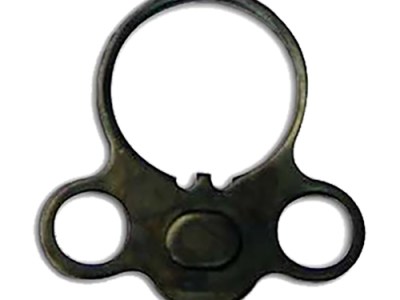 ProMag PM140A Sling Attachment Plate Dual Loop Single Point Black Oxide Steel