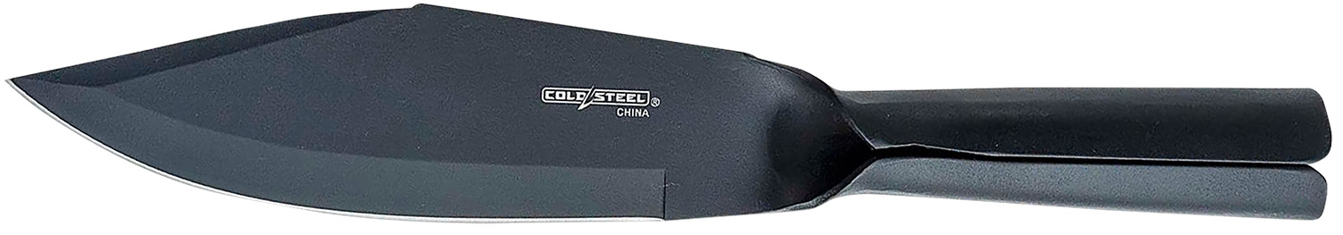 Cold Steel 95BBUSK Bushman  7″ Fixed Plain Bowie Black SK-5 High Carbon Blade/ Black/Hollow Polymer Handle