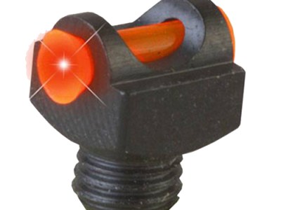 TruGlo TG954DR StarBrite Deluxe Bead  Black | Red Fiber Optic Front Sight 2.6 mm Threads