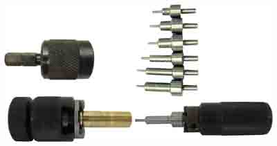 LYMAN E-ZEE TRIM HAND – CASE TRIMMER HANDGUN SET