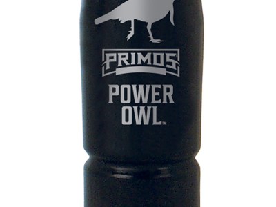 Primos 331 Power Owl Locator Open Call Owl Sounds Barred Owl Sounds Attracts Turkeys Black Acrylic