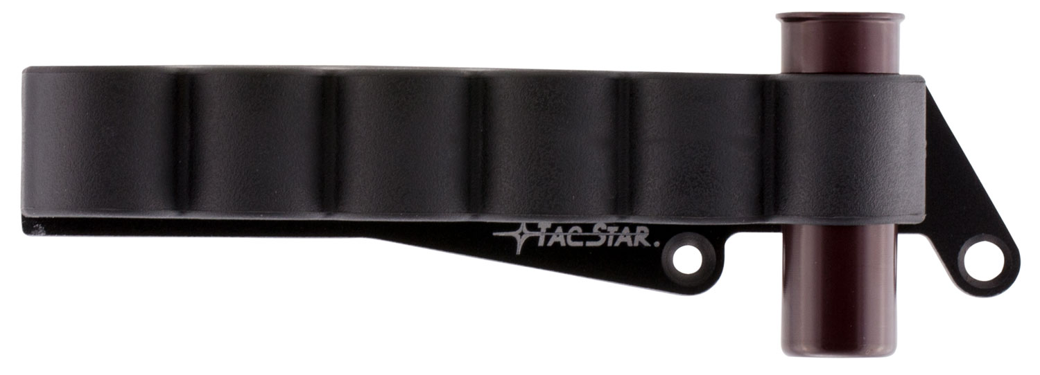 TacStar 1081211 SideSaddle Slimline Remington 870/1100/1187 12 Gauge 6rds Black Polymer w/Aluminum Mounting Plate