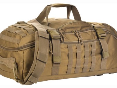 RED ROCK TRAVELER DUFFLE BAG – BACKPACK OR LUGGAGE COYOTE